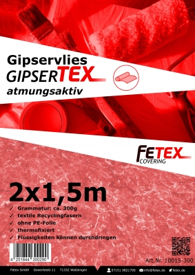 Gipservlies GIPS-TEX 1,5x2m
